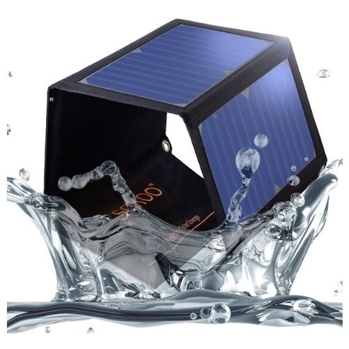 SOKOO 22W 2-Port USB Portable Foldable Solar Charger